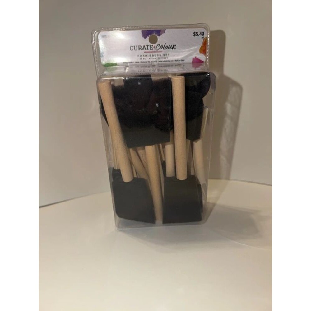 Foam brush set